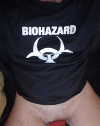 biohazard shirt