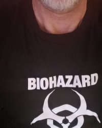 Biohazard shirt